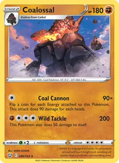 Coalossal - Battle Styles