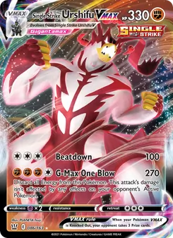 Single Strike Urshifu VMAX - Battle Styles