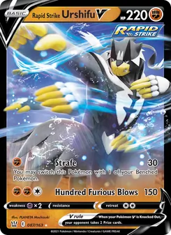 Rapid Strike Urshifu V - Battle Styles
