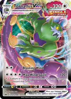 Tornadus VMAX - Chilling Reign