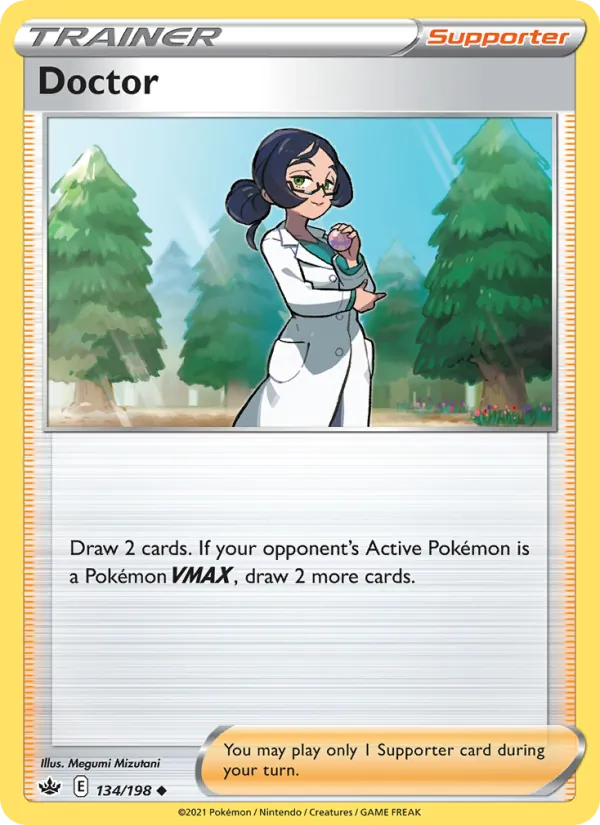 Doctor - Chilling Reign Pokemon Card