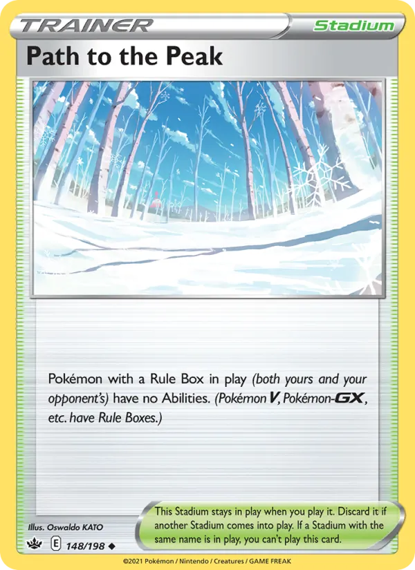 Path to the Peak - Chilling Reign Pokemon Card