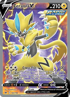 Zeraora V - Chilling Reign