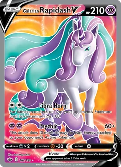 Galarian Rapidash V - Chilling Reign