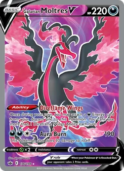Galarian Moltres V - Chilling Reign