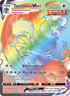 Tornadus VMAX - Chilling Reign