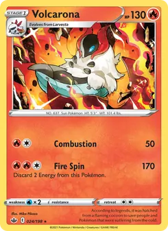Volcarona - Chilling Reign