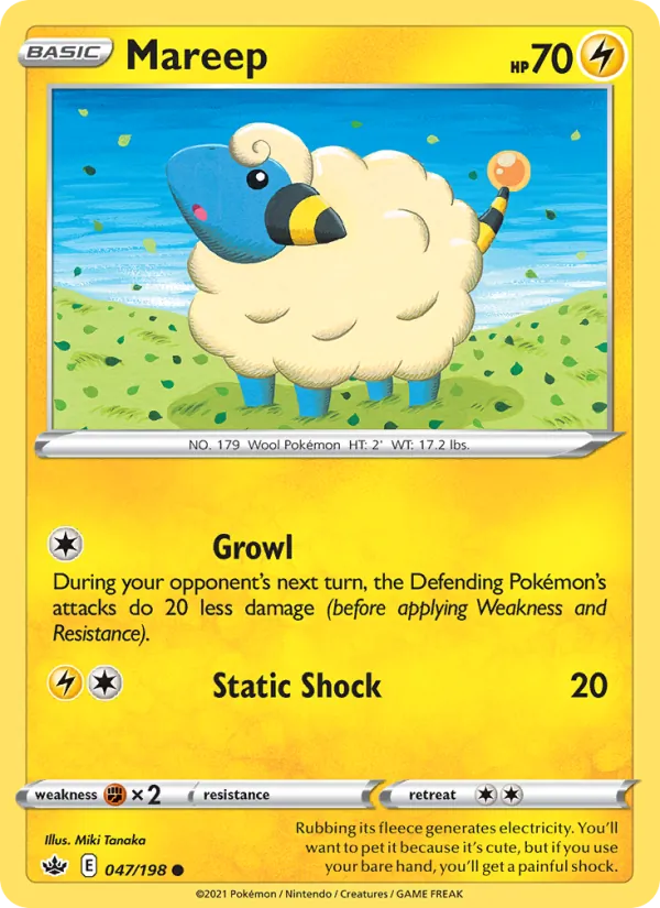 Mareep - Chilling Reign Pokemon Card