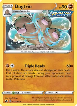 Dugtrio - Chilling Reign