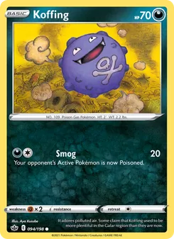 Koffing - Chilling Reign