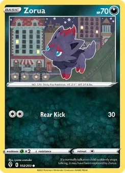 Zorua - Evolving Skies