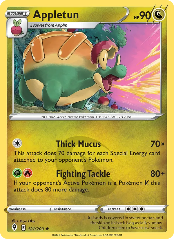 Appletun - Evolving Skies Pokemon Card