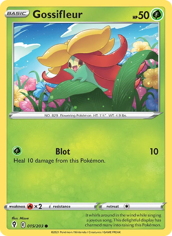 Gossifleur - Evolving Skies Pokemon Card