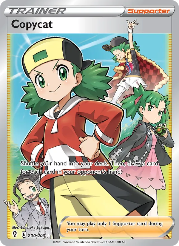 Copycat - Evolving Skies Pokemon Card