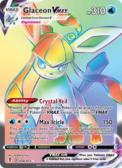 Glaceon VMAX - Evolving Skies
