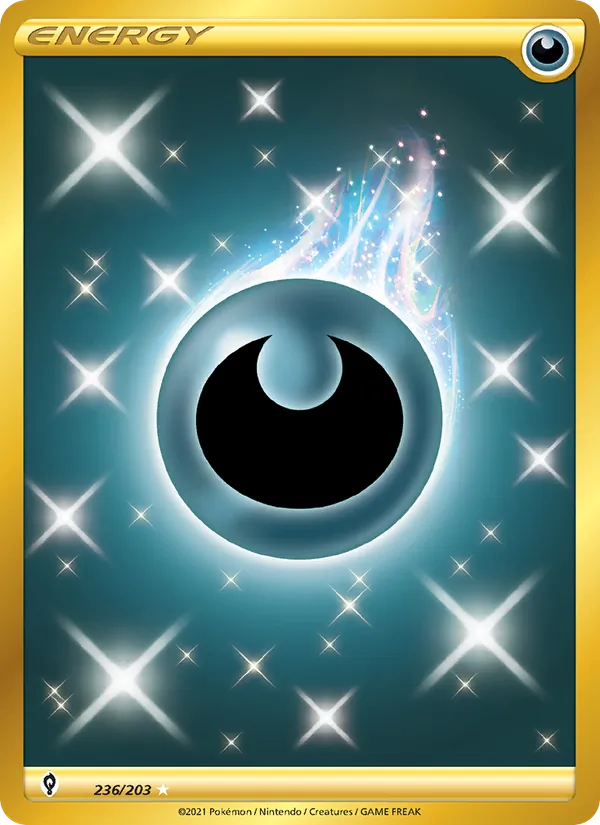 Darkness Energy - Evolving Skies Pokemon Card