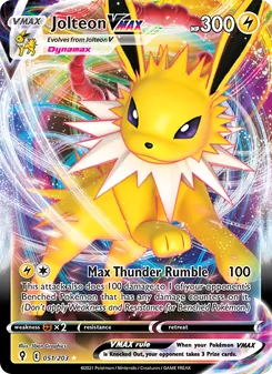 Jolteon VMAX - Evolving Skies