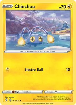 Chinchou - Evolving Skies