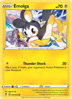 Emolga - Evolving Skies