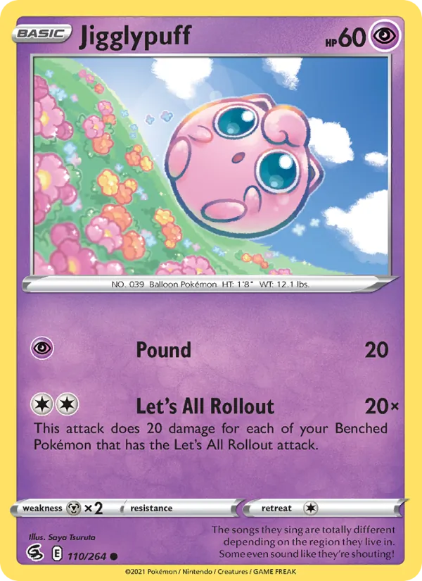 Jigglypuff - Fusion Strike Pokemon Card