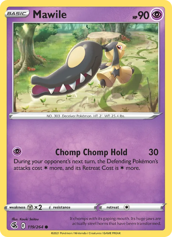 Mawile - Fusion Strike Pokemon Card