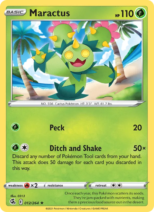 Maractus - Fusion Strike Pokemon Card