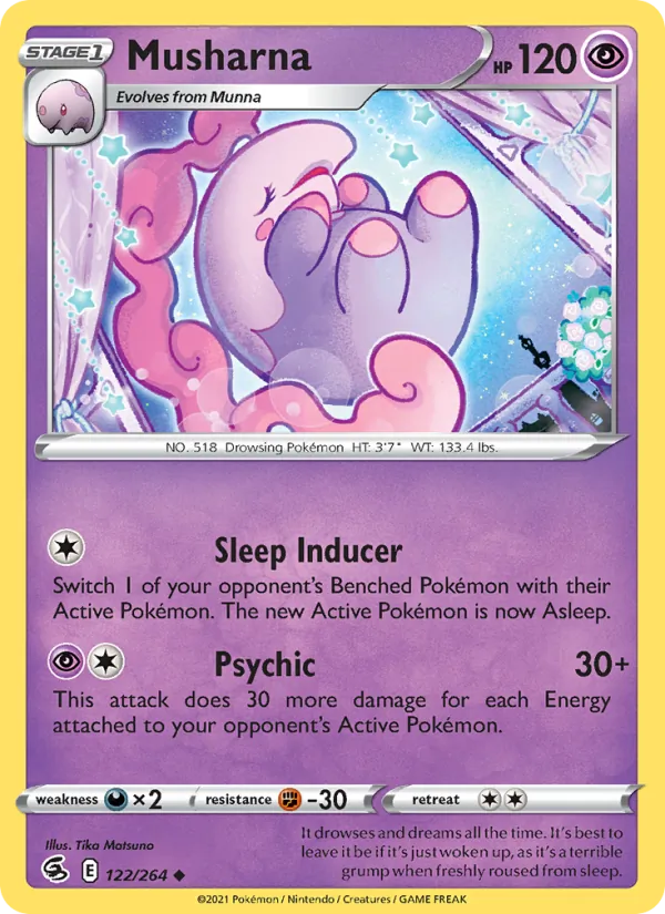 Musharna - Fusion Strike Pokemon Card