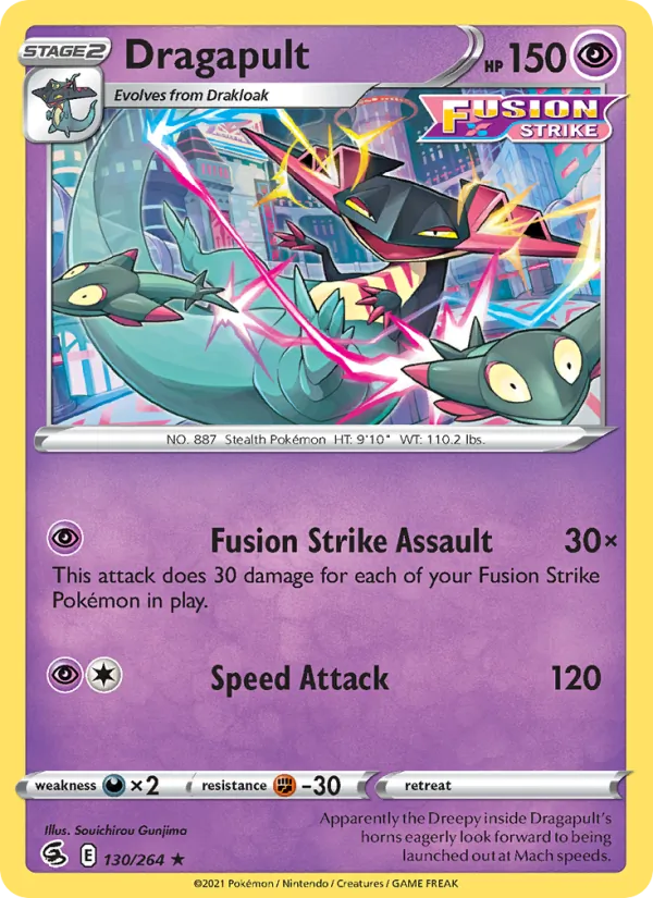 Dragapult - Fusion Strike Pokemon Card