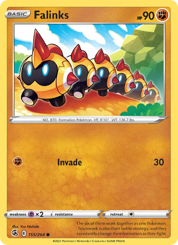 Falinks - Fusion Strike Pokemon Card
