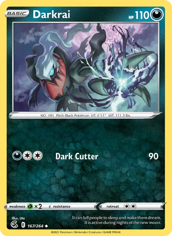 Darkrai - Fusion Strike Pokemon Card