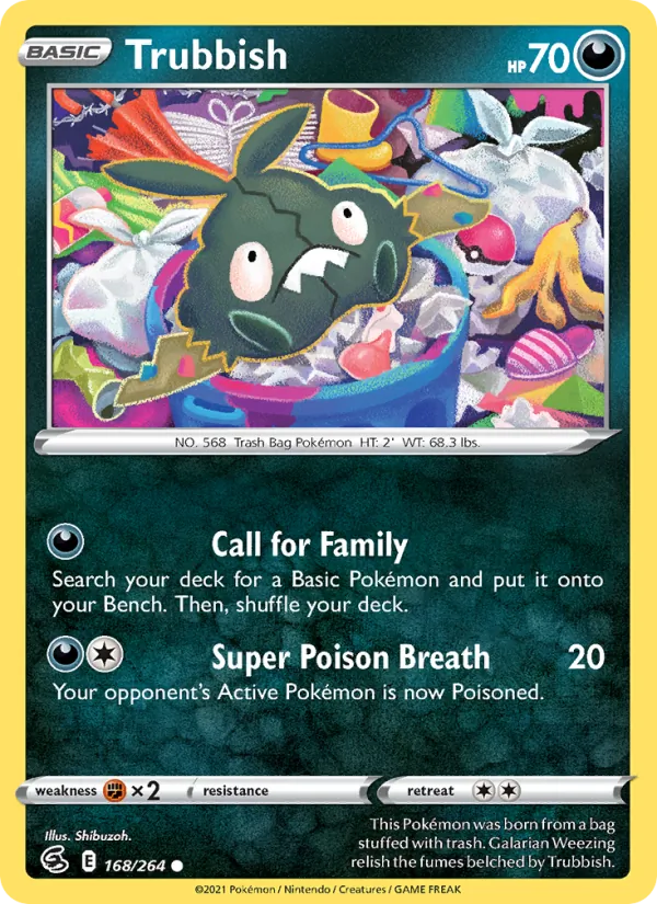 Trubbish - Fusion Strike Pokemon Card