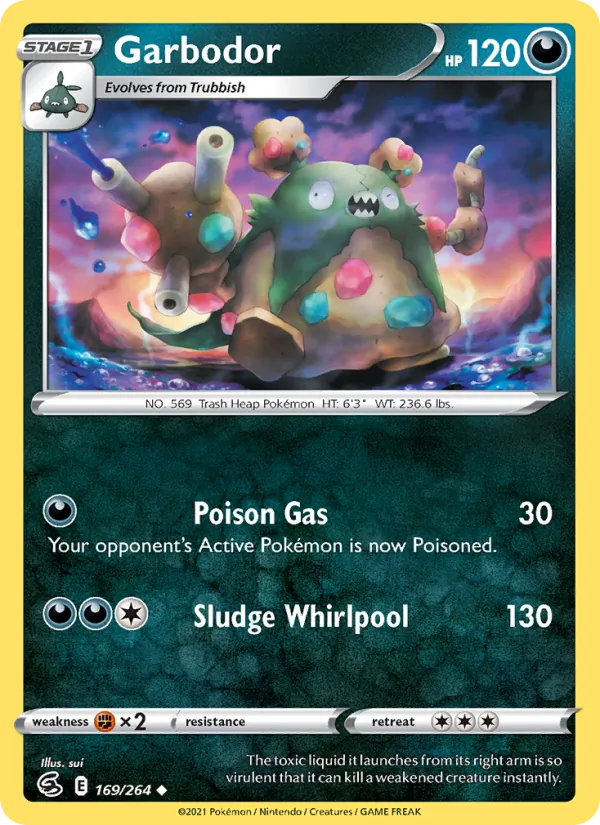 Garbodor - Fusion Strike Pokemon Card