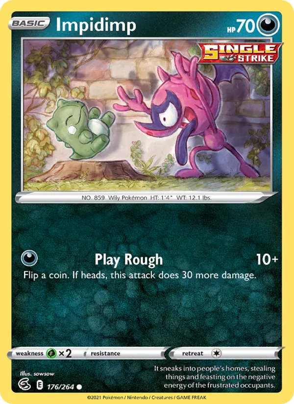 Impidimp - Fusion Strike Pokemon Card