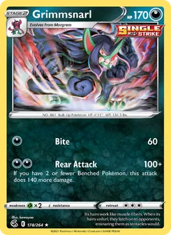Grimmsnarl - Fusion Strike