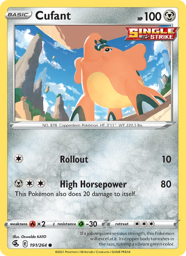 Cufant - Fusion Strike Pokemon Card