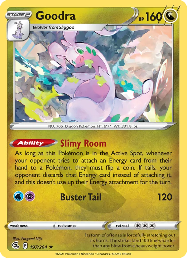 Goodra - Fusion Strike Pokemon Card