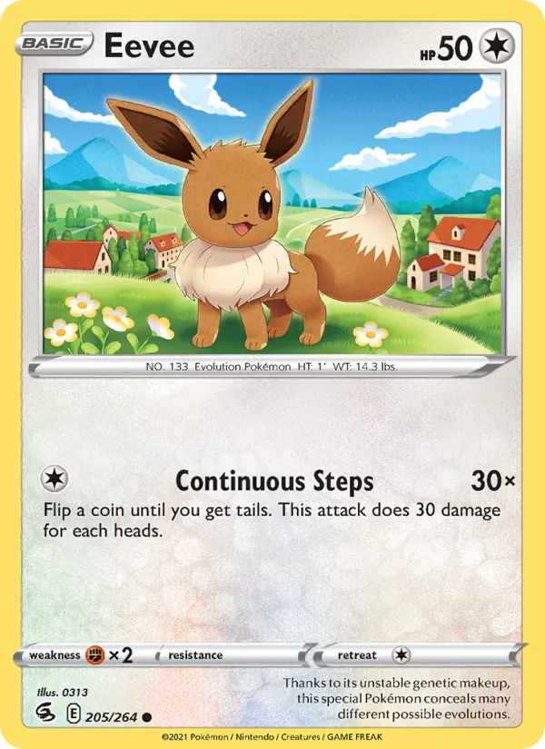 Eevee - Fusion Strike Pokemon Card