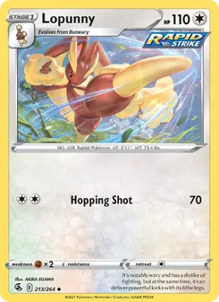 Lopunny - Fusion Strike