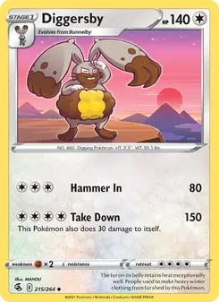 Diggersby - Fusion Strike