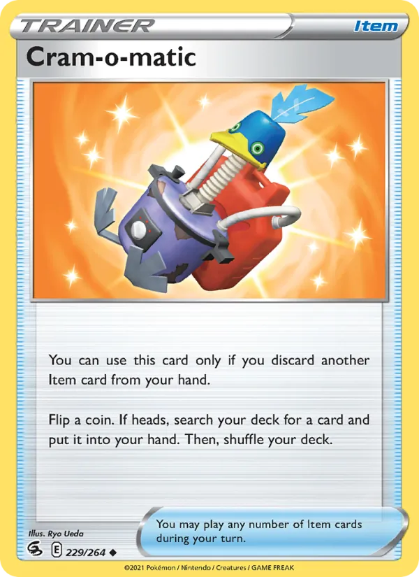Cram-o-matic - Fusion Strike Pokemon Card