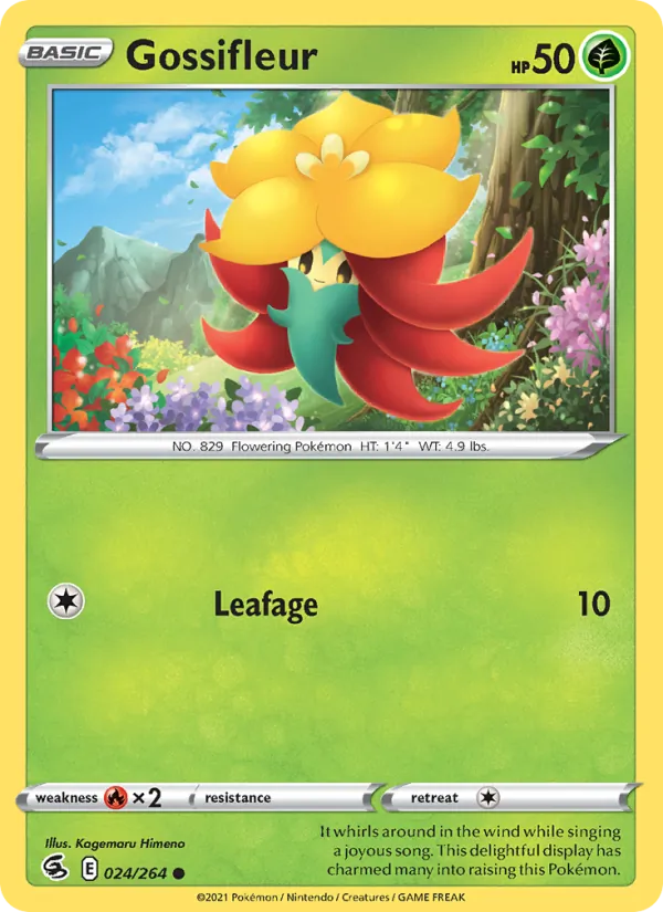 Gossifleur - Fusion Strike Pokemon Card