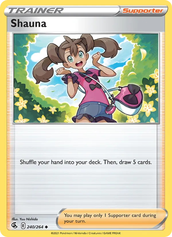 Shauna - Fusion Strike Pokemon Card