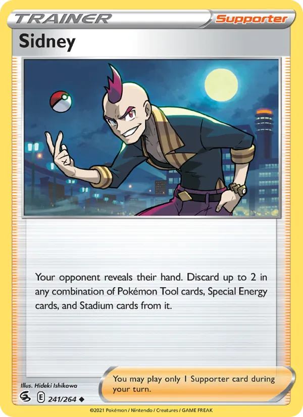 Sidney - Fusion Strike Pokemon Card