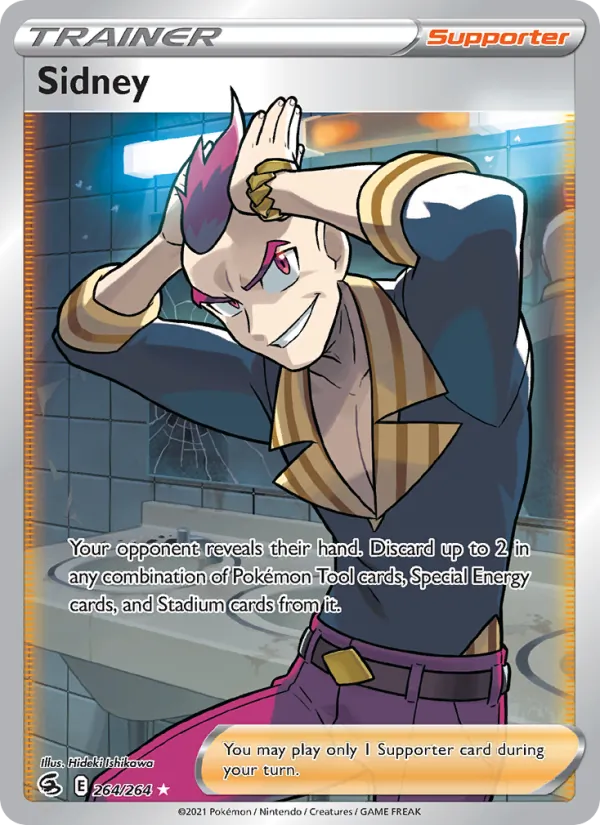 Sidney - Fusion Strike Pokemon Card
