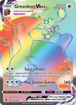 Greedent VMAX - Fusion Strike