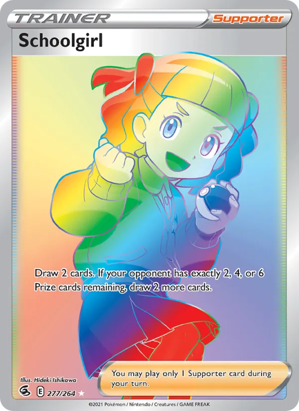 Schoolgirl - Fusion Strike Pokemon Card