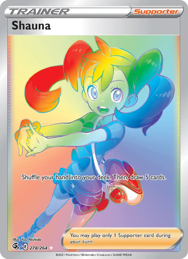 Shauna - Fusion Strike Pokemon Card