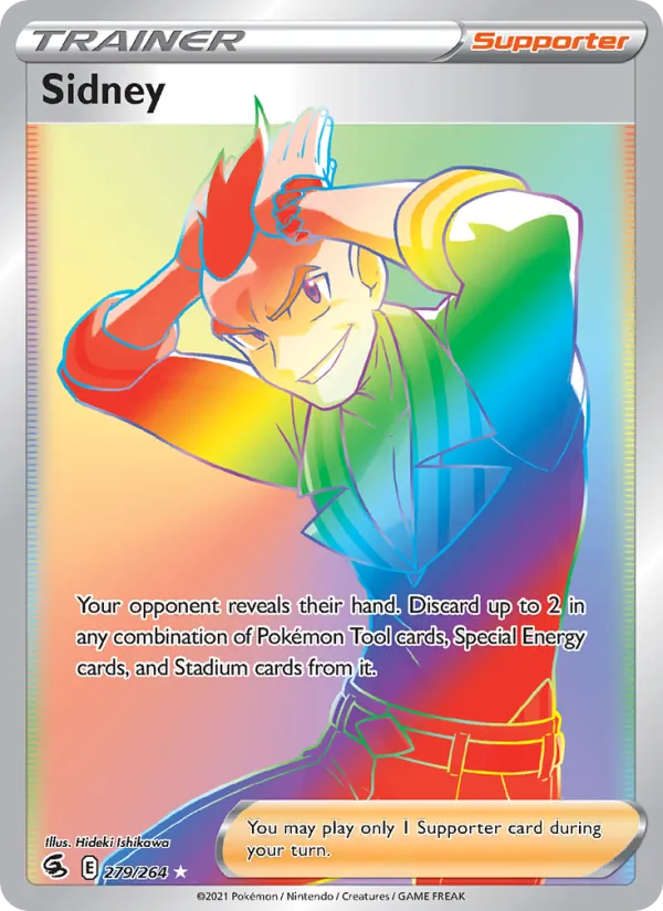 Sidney - Fusion Strike Pokemon Card