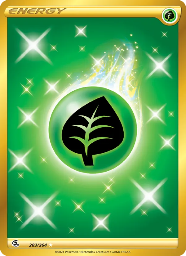 Grass Energy - Fusion Strike Pokemon Card