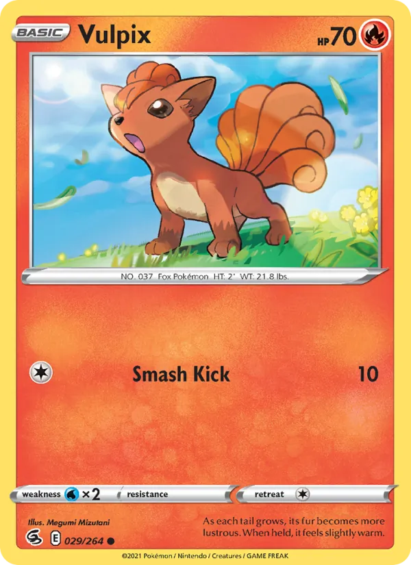 Vulpix - Fusion Strike Pokemon Card
